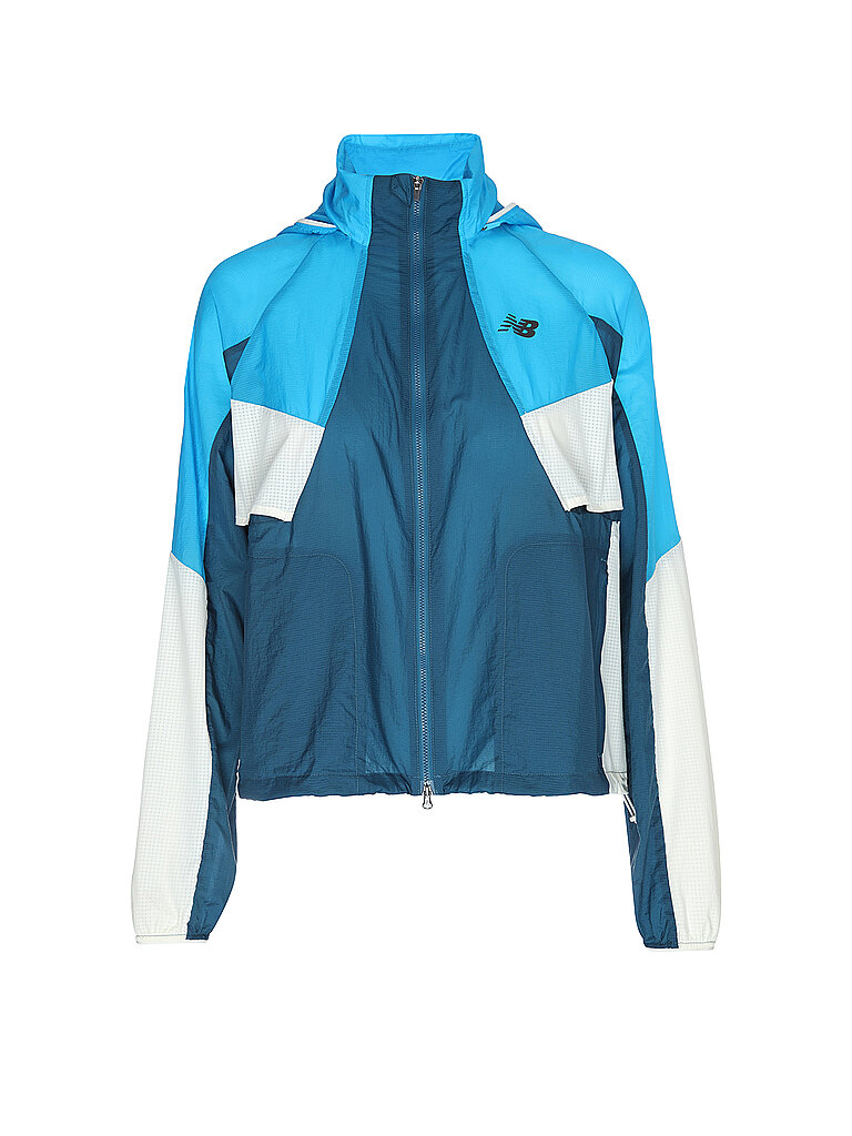 NEW BALANCE Damen Laufjacke RC blau | M